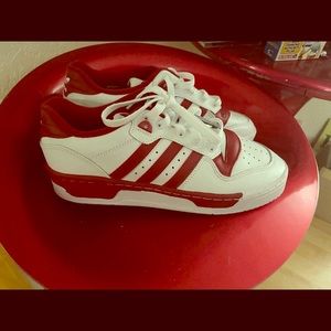 Red/white adidas